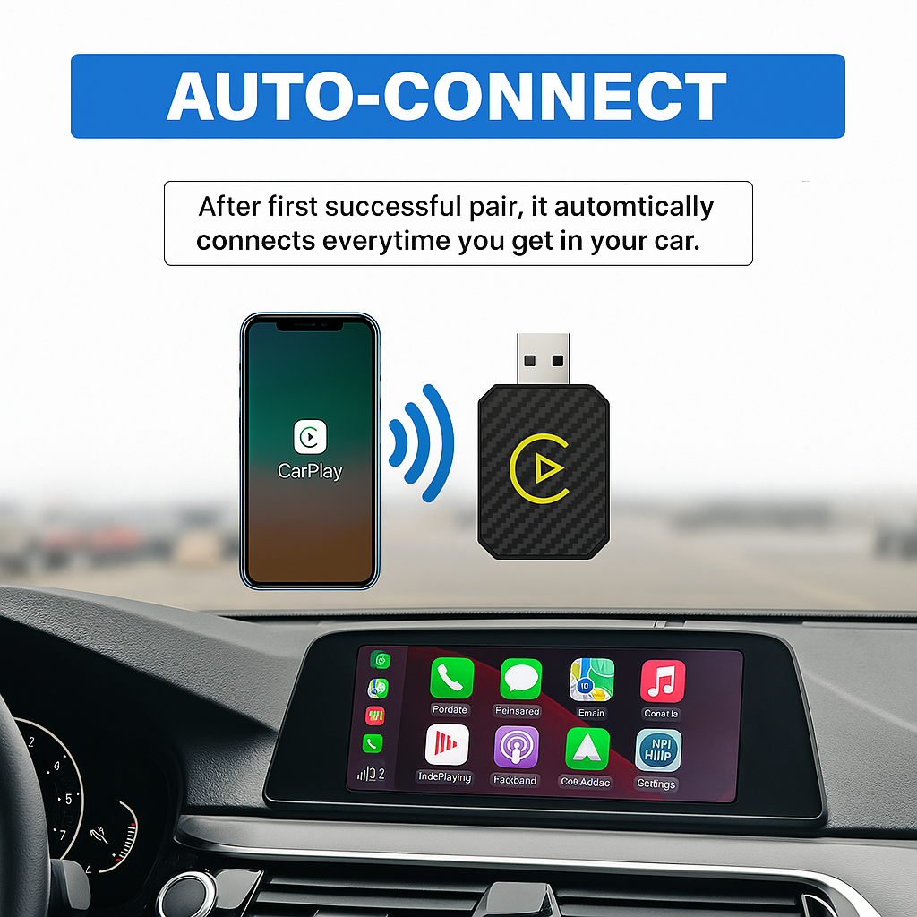 Boîtier CarPlay sans fil Auralink