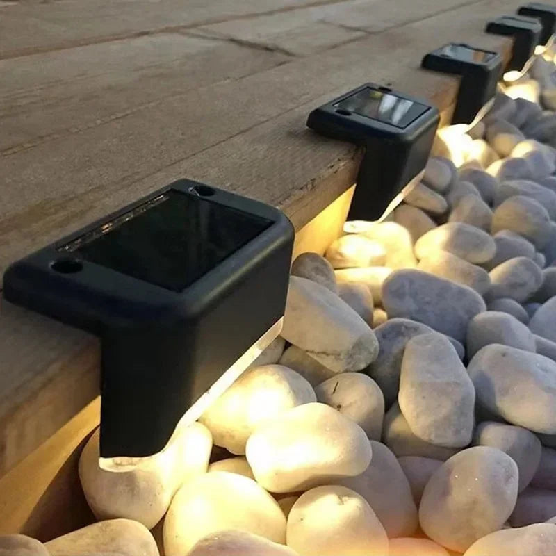 StickEase™ Solar Fence Lights