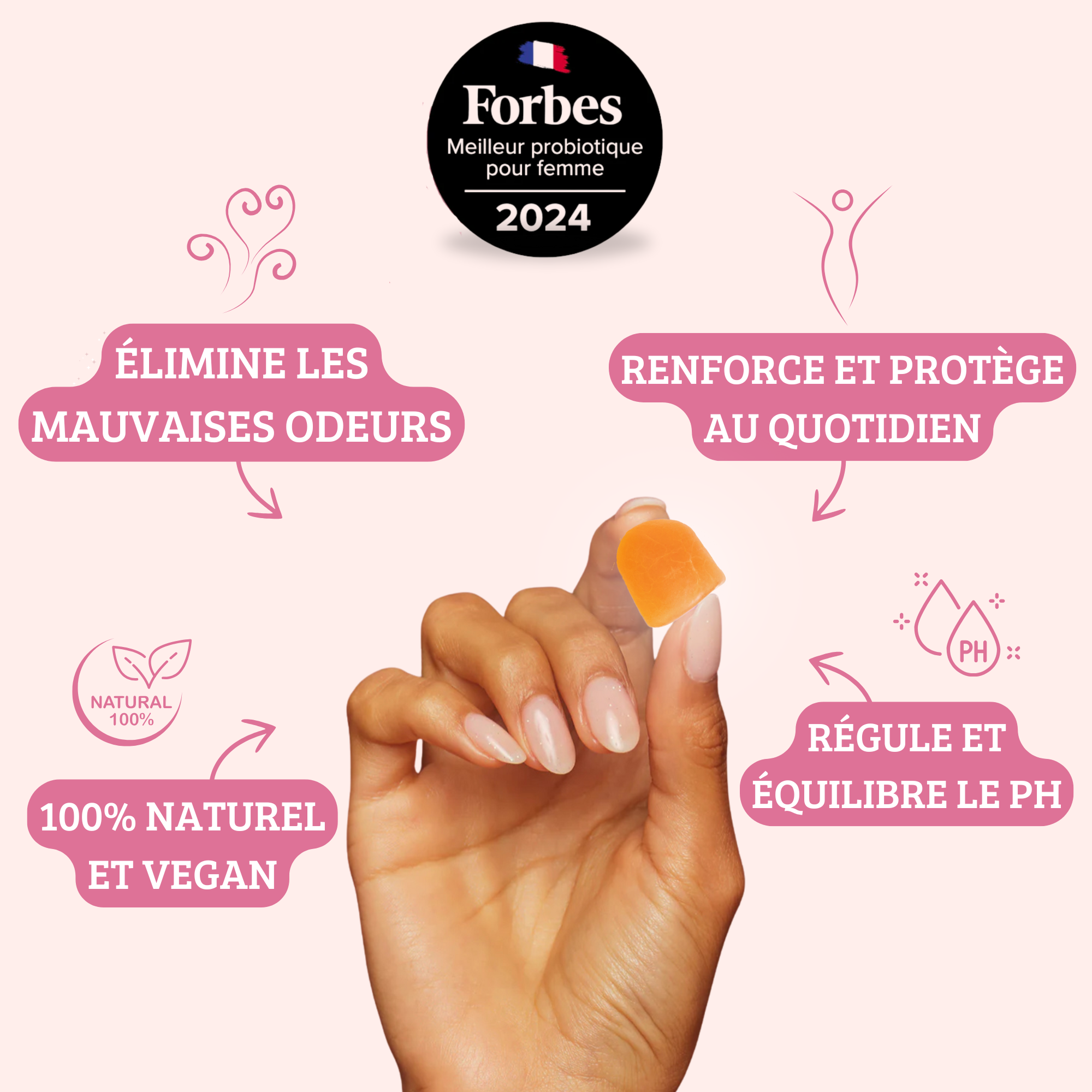 Nüa+ ⎜ Gummies Intimes + Coffret Extra Offert